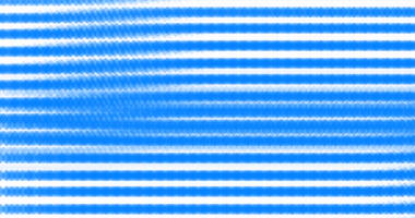 Bu resim, yatay mavi ve fırça çizgilerinin büyüleyici bir soyut deseni içerir.