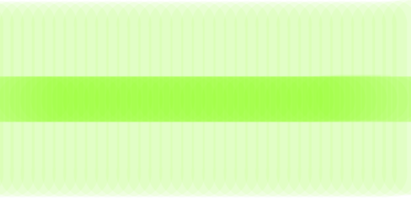 Sahne perdesinin çarpıcı bir görüntüsü, ortada koyu, koyu yeşil bir arkaplan üzerine kurulu, canlı yeşil bir şerit var.