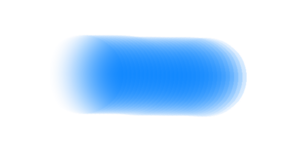 mavi renkli el fırça darbesi tasarım elementi