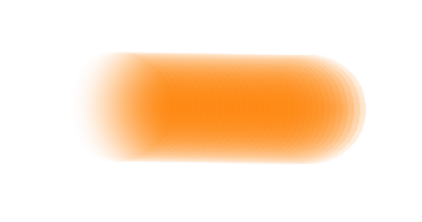 Dinamik, eğimle dolu turuncu bir şekil, katmanlı ve fırçaya dönüşen, zorlayıcı bir görsel etki yaratır.