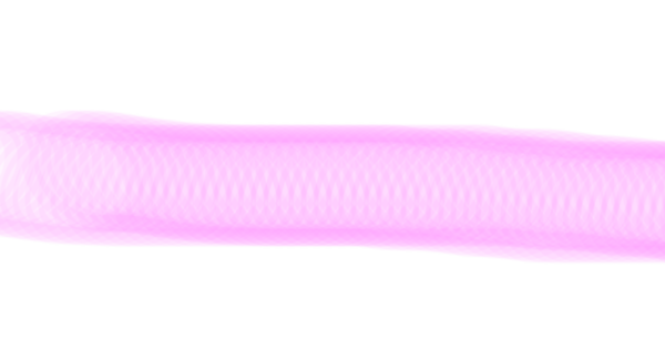 Bulanık, tekrar eden mor şekillerden oluşan yatay bir şerit içeren büyüleyici soyut bir görüntü.