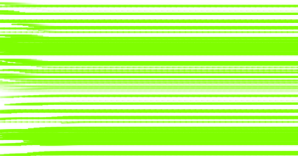 Bu resim, canlı yeşil ve fırçalı yatay çizgilerin büyüleyici bir görüntüsünü içerir.