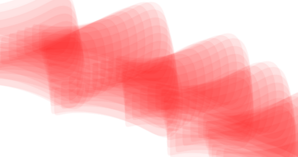 Akan, üst üste binen kırmızı ışığın bir fırça arkaplanına çarptığı dinamik ve soyut bir resim