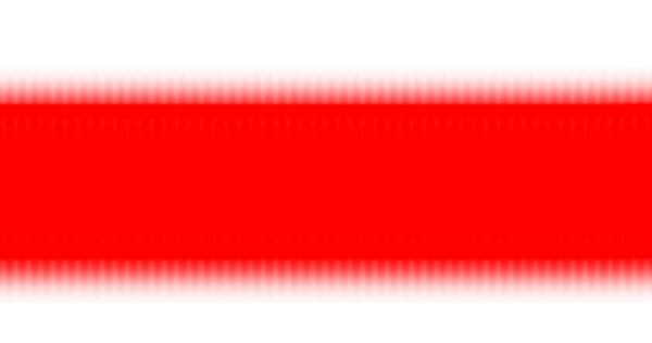 Çarpıcı bir görüntü canlı kırmızıdan fırçaya pürüzsüz bir geçiş gösteriyor