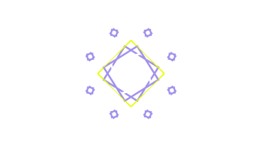 Bu resim büyüleyici bir geometrik tasarım içeriyor. Bir elmas şekli etrafında merkezlenmiş.