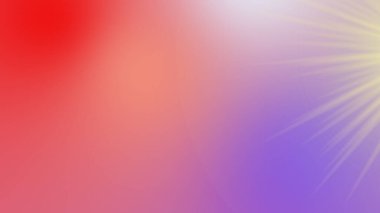 Yumuşak, harmanlanmış arka plan kırmızımsı pembeden lavanta moruna dönüşüyor.