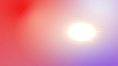 Canlı, soyut bir görüntü, esasen pembe ve mor renklerin yumuşak bir eğimine karşı güneş patlaması etkisi sergiliyor.