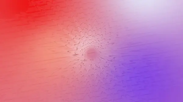 Bu canlı, soyut görüntü tekrarlayan şekillerin dairesel bir kalıbını oluşturarak dinamik bir görsel etki yaratıyor.