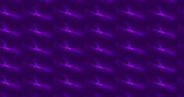 Bu düz, koyu mavi bir arkaplan karşısında bulanık, çok renkli dairelerin tekrarlayan bir örüntüsünü içerir