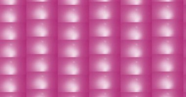 Canlı, açık pembe bir gradyanı olan dikdörtgen şekillerin yinelenen bir deseni