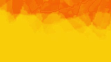 Canlı, soyut bir arka plan. Turuncu ve sarı renkler akıyor.