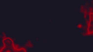 Bu soyut orta hareket yumuşak, kırmızı şekilli koyu bir arkaplan içerir.