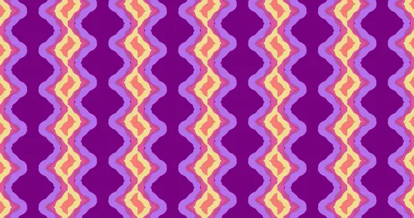 Kırmızı ve beyaz şekilli altıgenler içeren tekrarlanan bir desen