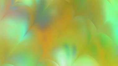 Güzel, yumuşak odaklı soyut bir arka plan canlı yeşil ve altın renklerin karışımını sergiliyor.