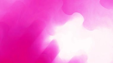 Yumuşak, canlı, pembe ve beyaz bir arka plan yumuşak, akışkan kıvrımlarla