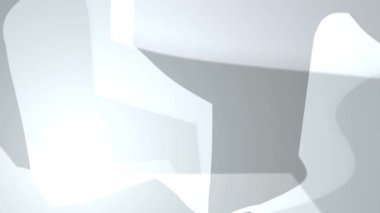 Bu pikselde ışık ve gölgenin büyüleyici bir etkileşimi var. Gri ve beyaz tonlarında yumuşak, akışkan, geometrik şekiller yaratıyor.