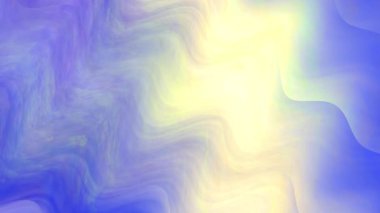 Pastel mavi ve sarı renklerin pürüzsüz bir karışımından oluşan canlı ve soyut bir arka plan.