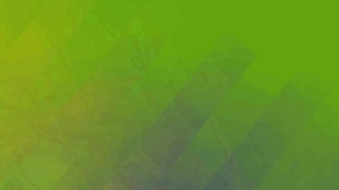 Geometrik şekillerin ve yeşilliklerin dinamik bir karışımını gösteren büyüleyici soyut bir arka plan