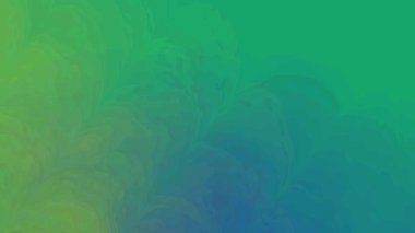 Bu dalgalı görüntüler yeşil ve mavilerin büyüleyici bir gradyanı ile pürüzsüz, soyut bir arkaplan sergiliyor