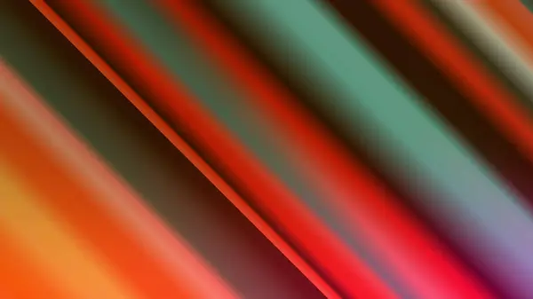 Bu soyut video kırmızı, portakal, yeşiller ve kahverengiler de dahil olmak üzere canlı ve gradyan renklerin çapraz çizgilerini içerir.