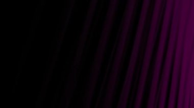 Modern bir animasyon efekti için soyut desen, parlak, koyu mor gradyanlar ve dinamik doğrusal çizgiler içerir..