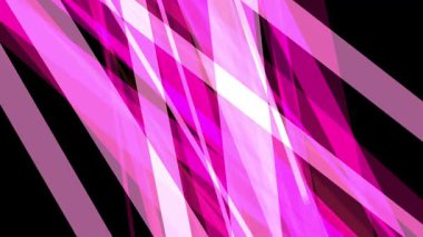 Siyah bir tuvale karşı pembe tonlarda çizgiler içeren soyut bir arkaplan