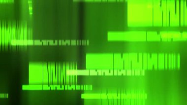 Yeşil geometrik şekiller soyut, görsel bulanık efektli canlı bir arkaplan oluşturur.