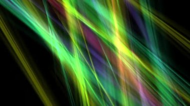 Elektrikli deniz mavisi ışığı siyah bir arkaplan boyunca ilerler ve teknoloji veya soyut kavramlar için ideal dinamik fütüristik parçacıklar yaratır..