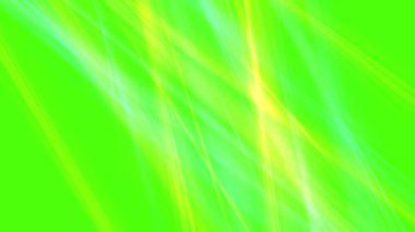 Canlı yeşil bir tarama üzerinde enerjik beyaz çizgiler dalgalanıyor