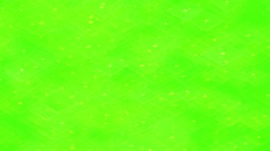 Beyaz çizgiler parlak yeşillikler üzerinde dinamik bir görsel ile akıyor