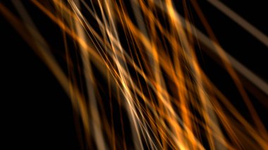 Işık çizgileri ile karanlık soyutlama dengesiz ve benzersiz bir zemin oluşturur