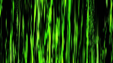 Soyut arkaplan canlı yeşil ışık gösterimi doğrusal döngü elementleriyle modern bir görsel yaratıyor..
