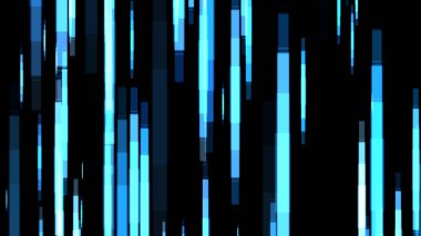 Soyut arkaplan modern parçacıklar için dinamik ışık çizgileri ve geometrik şekiller gösterir.