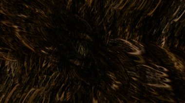 Siyah Arkaplanda Soyut Renkli Çizgiler