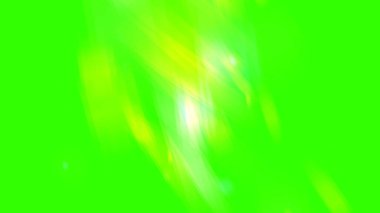 Canlı yeşil bir alan parlak beyaz çizgilerle dolu.