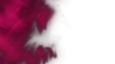 Soyut pembe duman, katıksız siyah bir arkaplana karşı kabararak, grafikler için modern ve zarif bir doku veya zemin oluşturur..