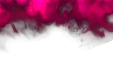 Canlı morumsu duman, karanlık bir arkaplanda yavaşça süzülür ve hareket ve derinlikle çarpıcı soyut bir tasarım yaratır..