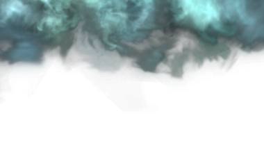 Mutlak mavi ve yeşil duman perdeleri koyu siyah bir zemin üzerinde dans ederek soyut ve atmosferik bir ortam yaratıyor, çeşitli yaratıcı tasarımlar için mükemmel..