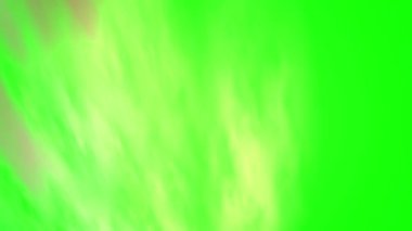 Turkuaz ruhani sis, tasarım ve yaratıcı kavramlar için rüya gibi soyut bir zemin oluşturan karanlık bir alanda yüzer..