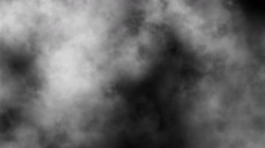 Gece yarısı mavi soyut arkaplan, modern parçacık projeleri için ideal, akan suyu veya dijital gürültüyü anımsatan bulanık bir efekti gösterir.