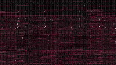 Magenta ve siyah soyut çizgiler modern teknoloji projeleri için dijital siber punk arkaplan ya da gelecekteki duvar kağıtları oluşturur.