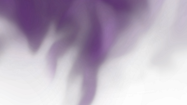 Akan, ruhani dokuları olan soyut mor ve siyah dijital sanat, modern bir tasarım.