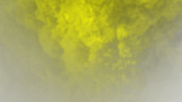 Ürkütücü sarı sis dokusu yaratıcı projeler ve tasarım elementleri için gizemli bir atmosfer yaratır.