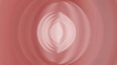 Modern grafik tasarım projeleri ve sunumları için yumuşak grafiklerle harmanlanmış mercan ve beyaz soyut arkaplan