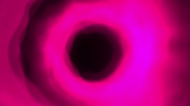 Parlayan pembe enerjili canlı neon tünel girdabı, dinamik soyut hareket arkaplanı