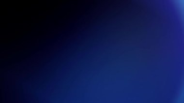 Dinamik dijital sunumlar için hafif ışık efektleriyle koyu mavi soyut arkaplan