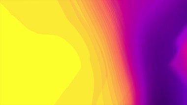 Sarı rengin mor renklere doğru akışı, arka planlar için soyut ve dinamik bir görsel deneyim yaratır.