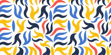 Renkli soyut Şekilsiz Desen. 