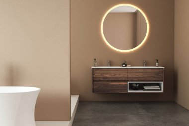 Beyaz lavabo ve banyo içi.. 