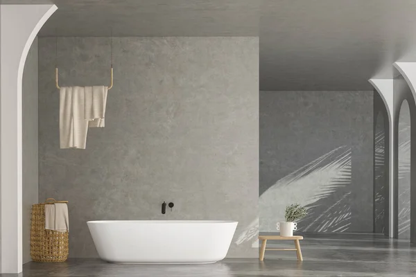 Küvetli Banyo Boyutlu Resim Boyutlu Tasarım — Stok fotoğraf